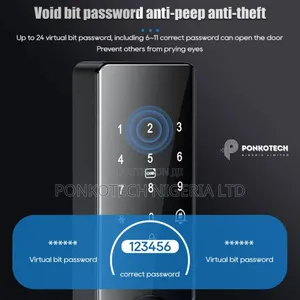 Fingerprint Smart Door Lock Installation Abuja