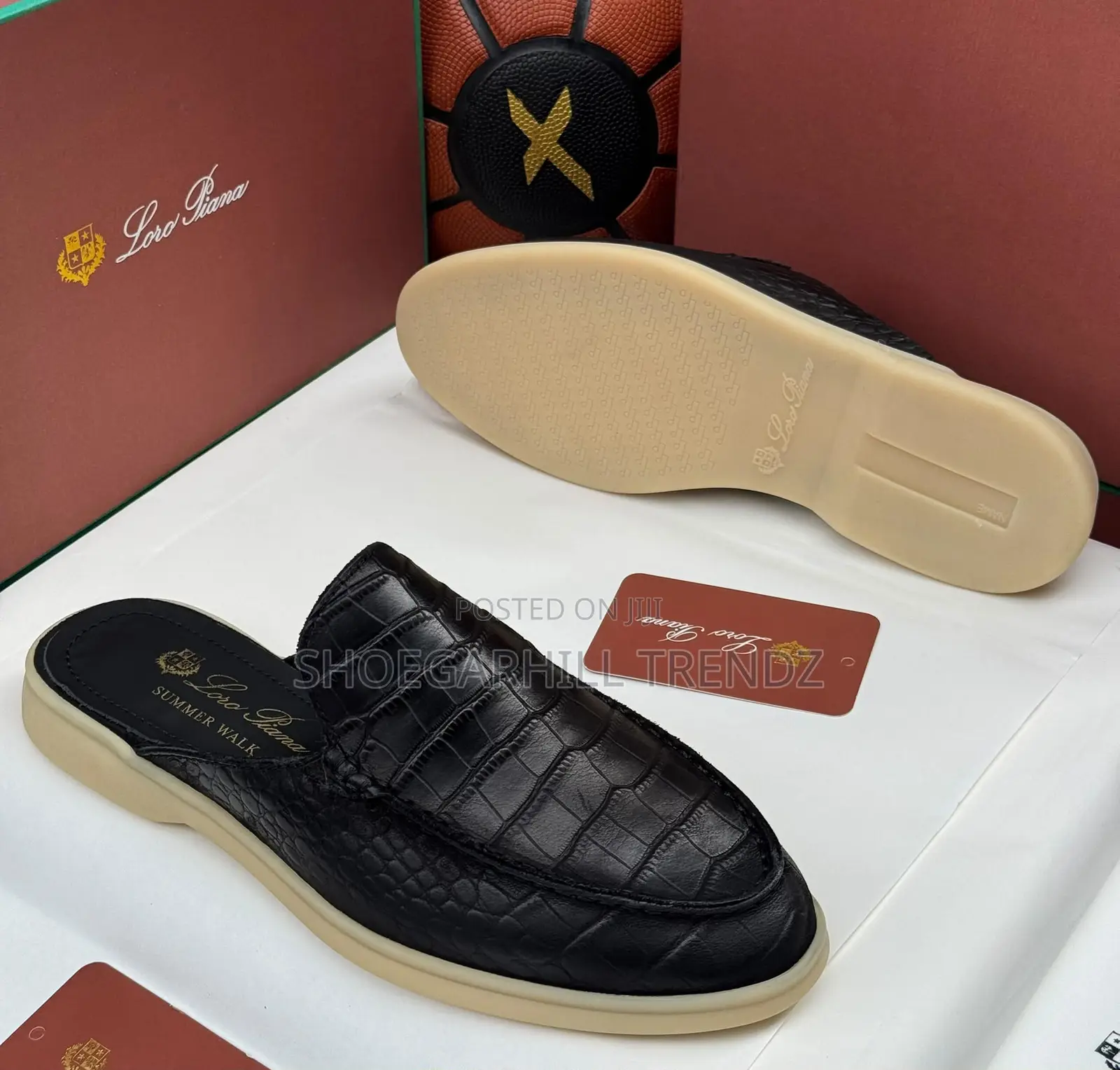 Loro Piana Suede Half Shoes – Premium Collection
