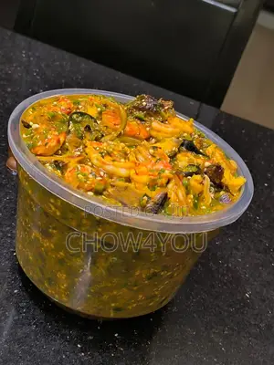 5L Premium Seafood Okra Soup | Fresh Delicious