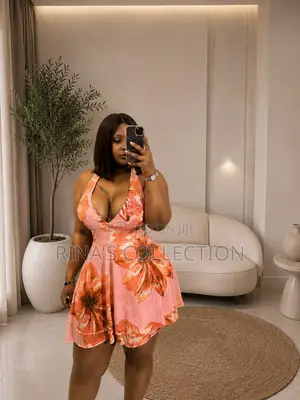 Floral Over Lap Gown
