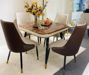Imported Marble Top Dining Table Set