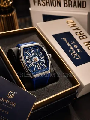 Denvosi Quality Men Genuine Leather Wristwatch