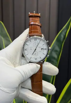 Tissot Quality Men Genuine Leather Wristwatch