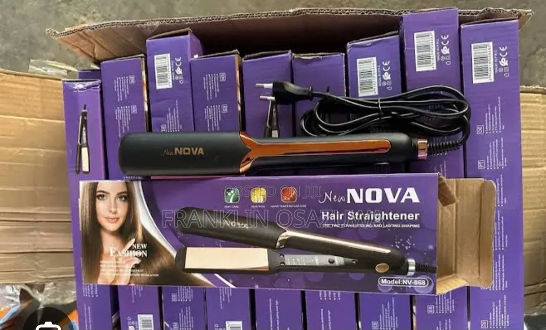 NOVA NV-868 Ceramic Hair Straightener – Fast Heating