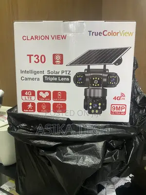 Triple Lens PTZ Solar Camera 12MP Ultra HD | 4G LTE