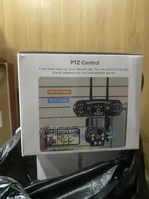 Triple Lens PTZ Solar Camera 12MP Ultra HD | 4G LTE