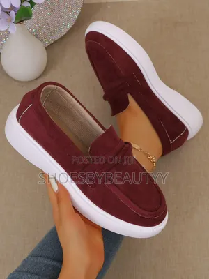 Laceless Suede Loafers
