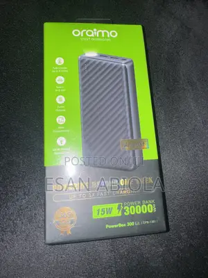Brand New Oriamo 30000 Mah 15w