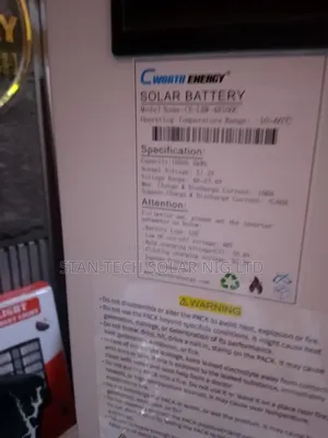 Cworth 5kwh 51.2v Lithium Battery