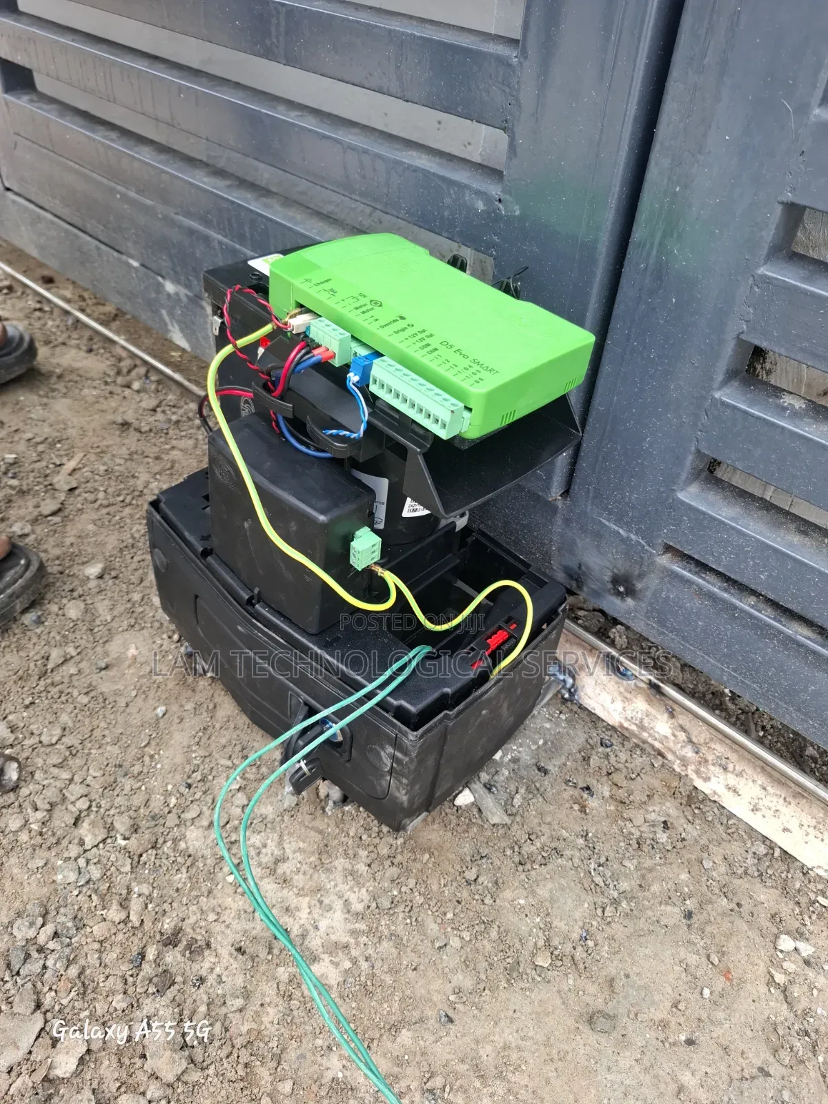 Remote Control Sliding Gate Installation