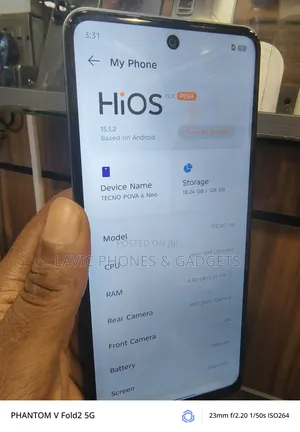 Tecno Pova 6 Neo 128 GB Silver