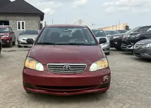 Toyota Corolla 2005 Red