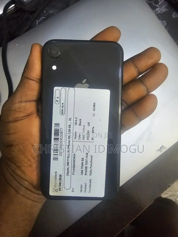 Apple iPhone XR 128 GB Black