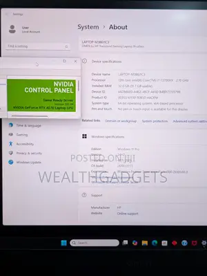 Laptop HP Omen 16 32GB Intel Core i7 SSD 1T