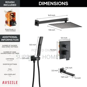 High Quality 5ways Conduit Shower