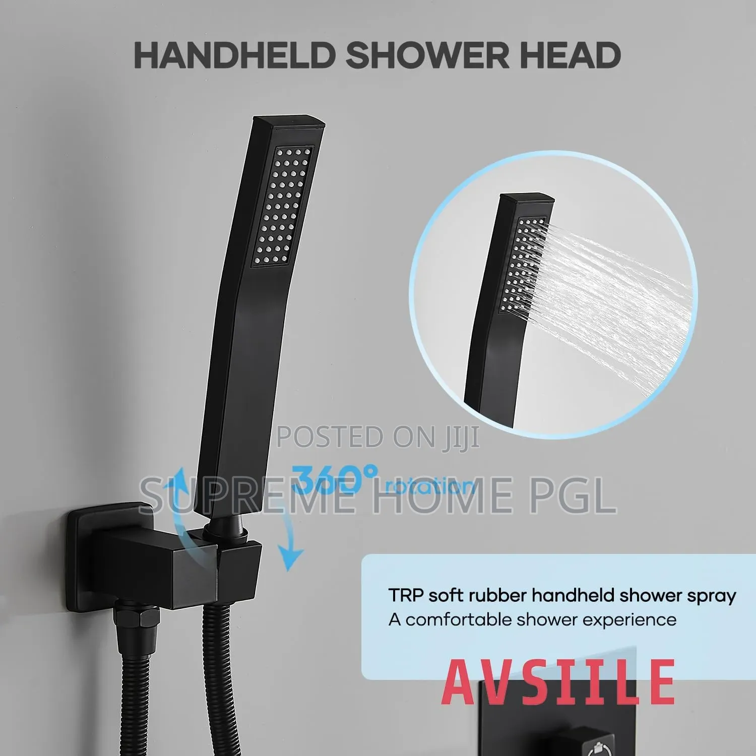 High Quality 5ways Conduit Shower