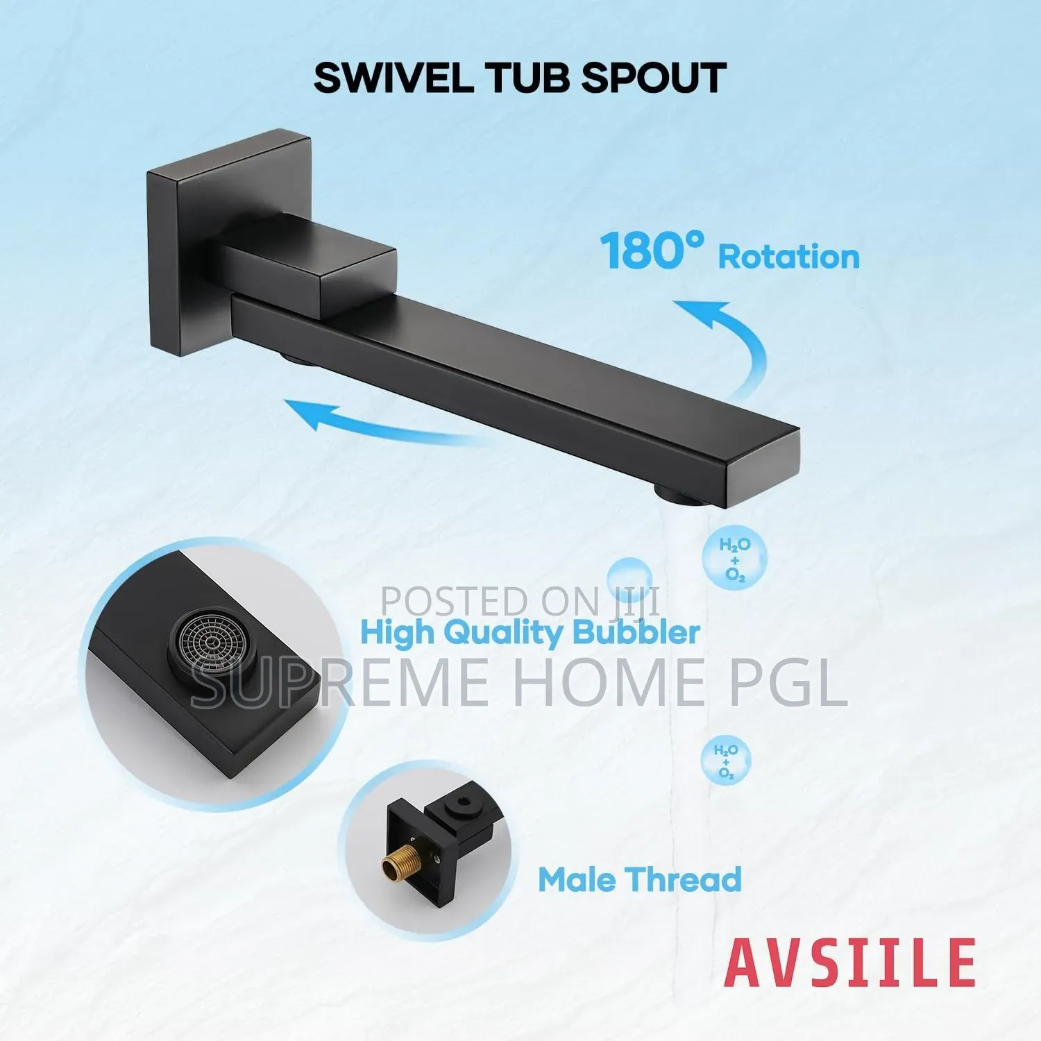 High Quality 5ways Conduit Shower
