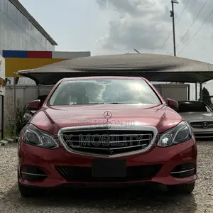Mercedes-Benz E350 2015 Red