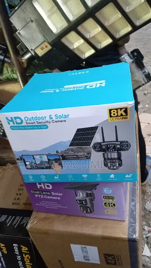 HD Outdoor Solar Smart Security Camera | 4G SIM | Ultra HD | CCTV
