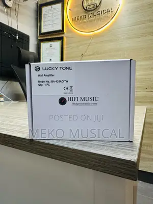 4 Channels Wall Amplifier With Android and Tuya