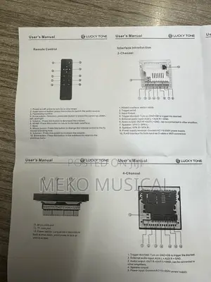 4 Channels Wall Amplifier With Android and Tuya