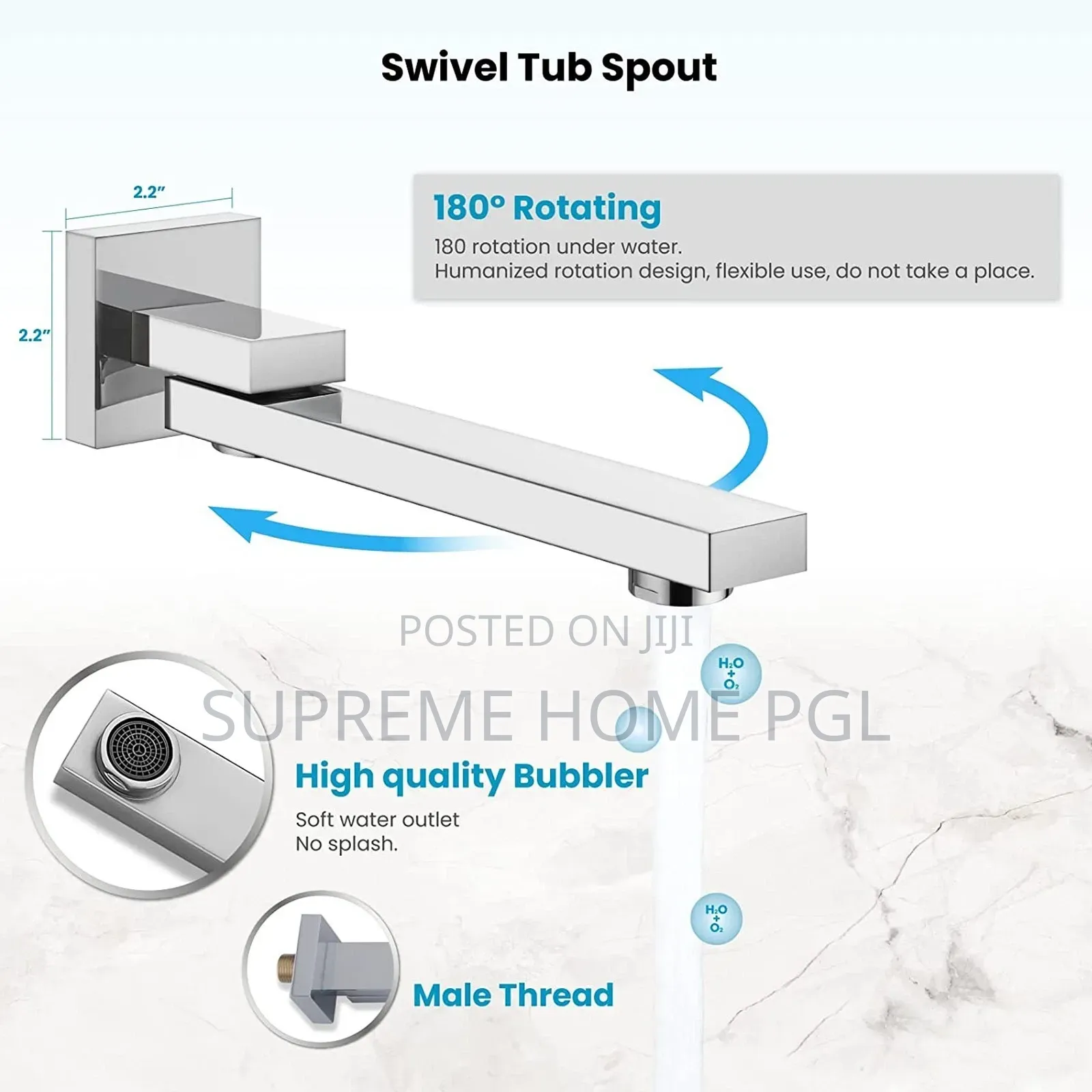 High Quality 5ways Conduit Shower