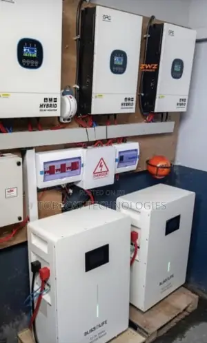 15KVA Set Up With 20KWH Lithium Battery