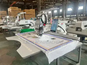 SEWMORE 1-Head Computerized Embroidery Machine With Cording Device