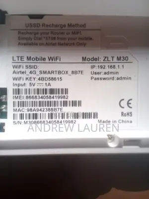 Airtel Glo Router