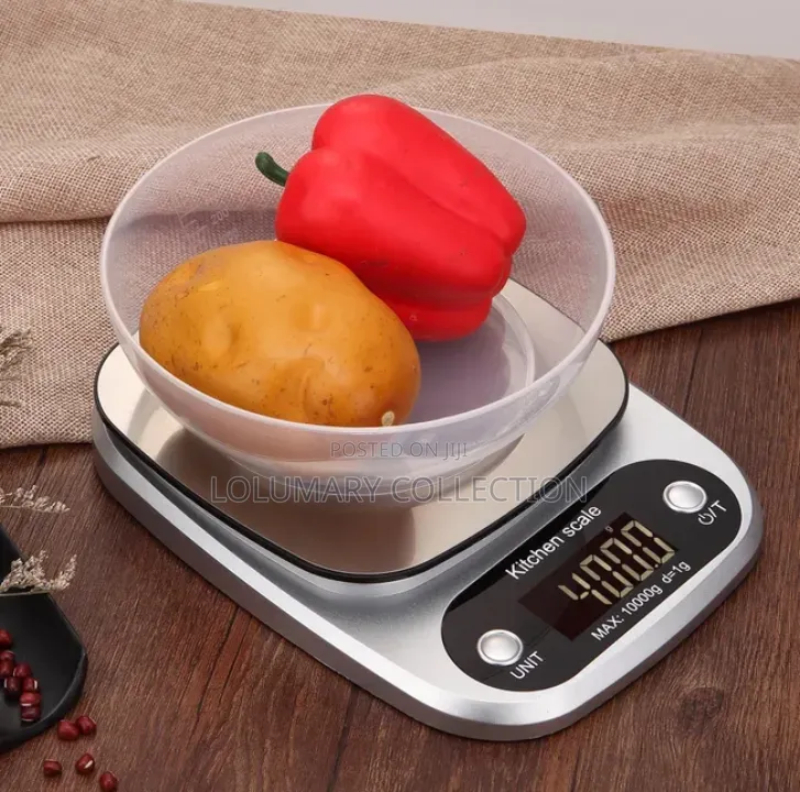 Digital Kitchen Scale Electronic Food Weighing Scale LCD Display