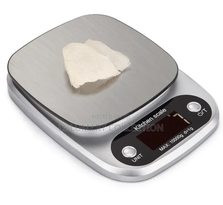 Digital Kitchen Scale Electronic Food Weighing Scale LCD Display