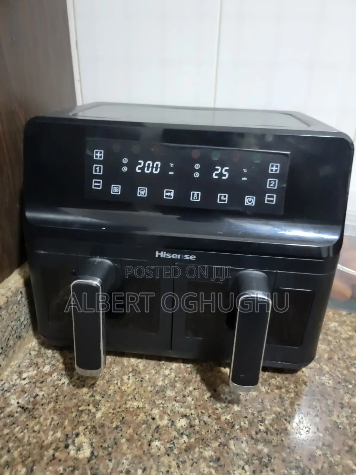 Hisense Dual Basket Air Fryer H08AFBK2S1