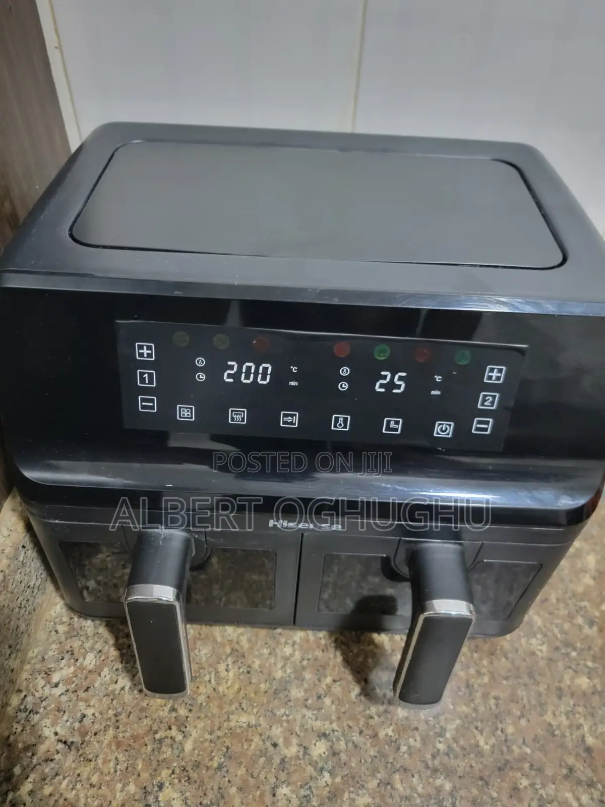 Hisense Dual Basket Air Fryer H08AFBK2S1