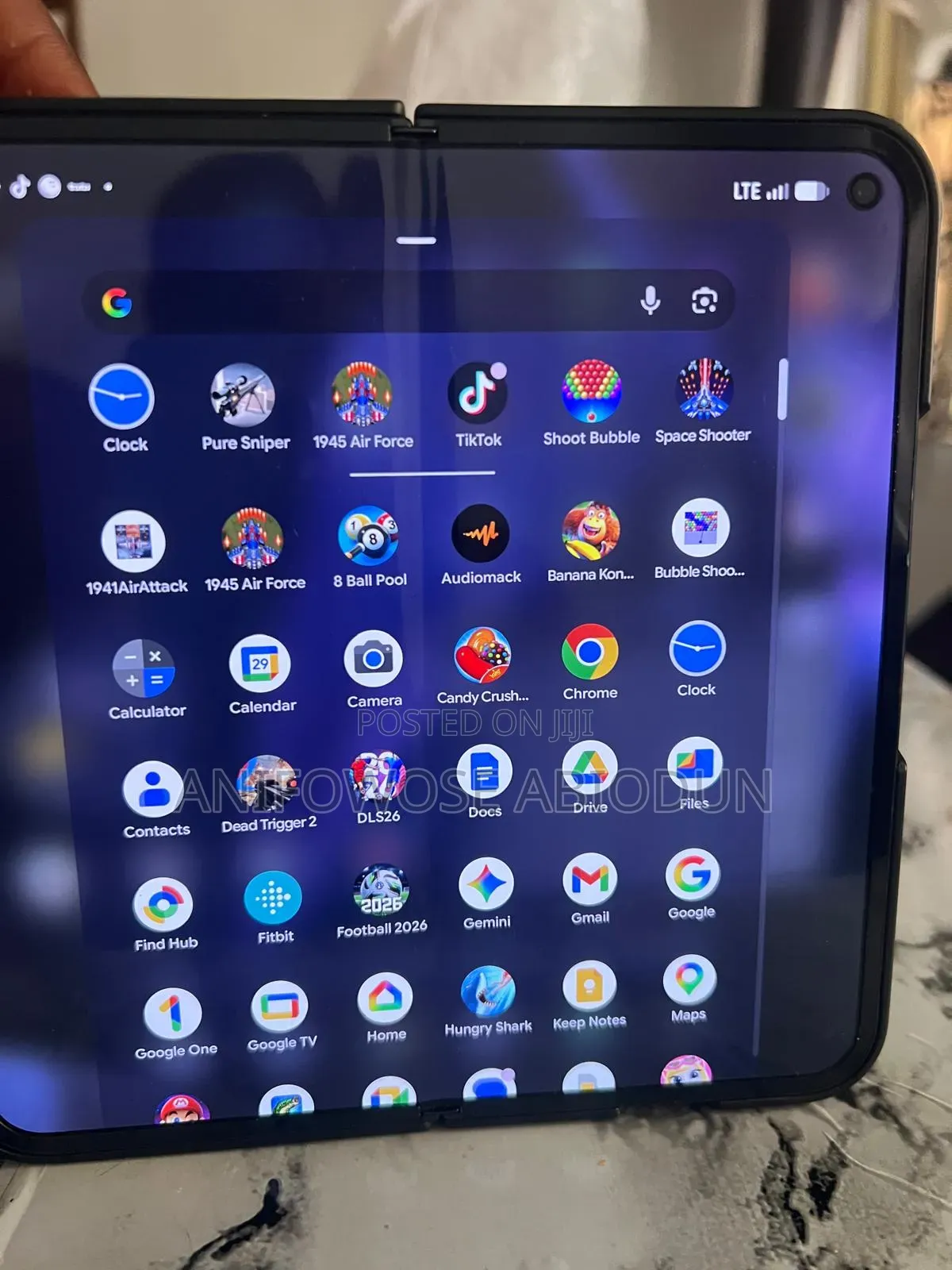 Google Pixel 9 Pro Fold 256 GB Black