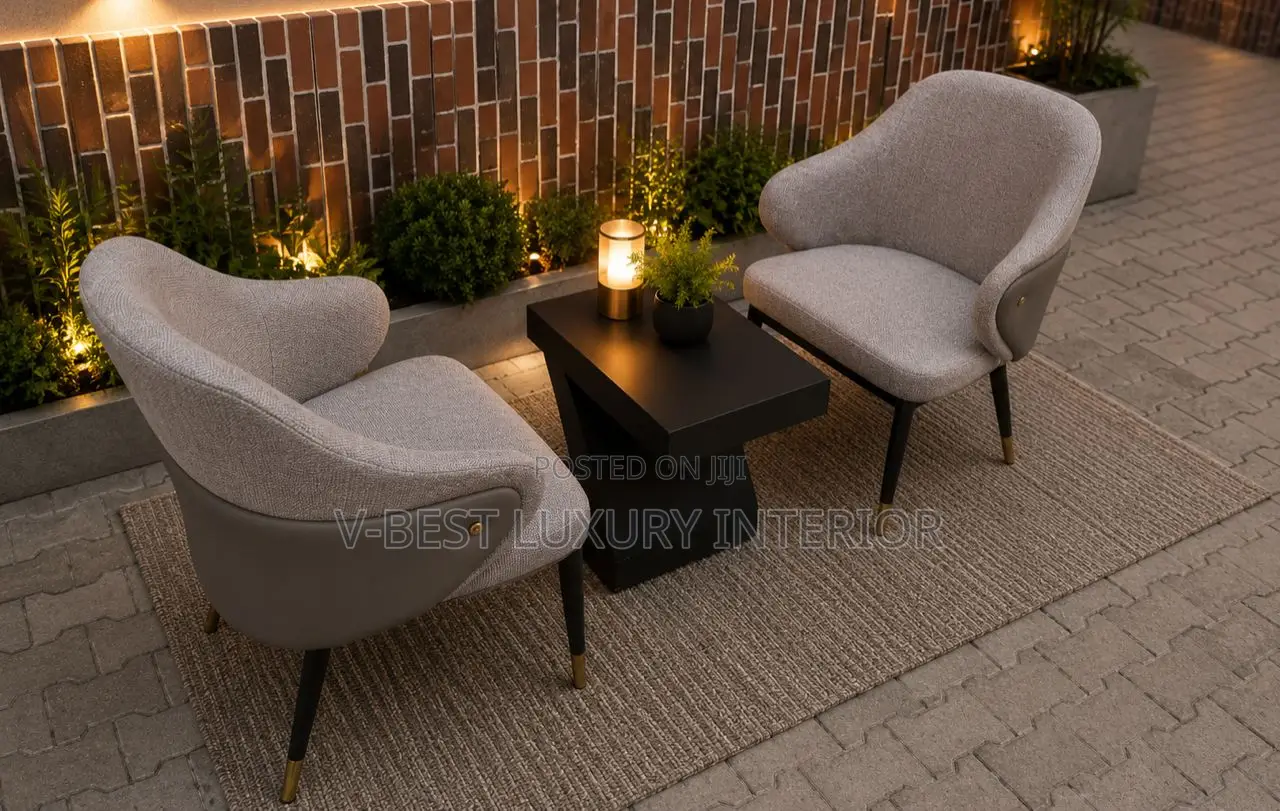 Modern Imported Executive Patio Chair Set