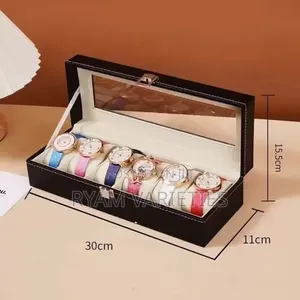 6slot Wristwatch Display Storage Box
