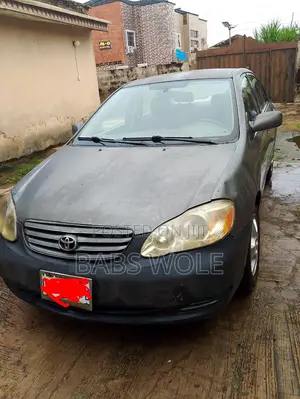 Toyota Corolla Sedan 2003 Gray