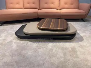 Modern Rotating Nesting Centre Table Set