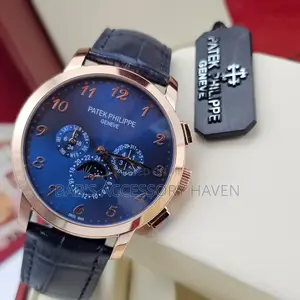 Patek Philippe Leather Watch Automatic
