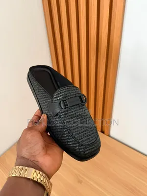 Salvatore Ferragamo Mule Woven Design