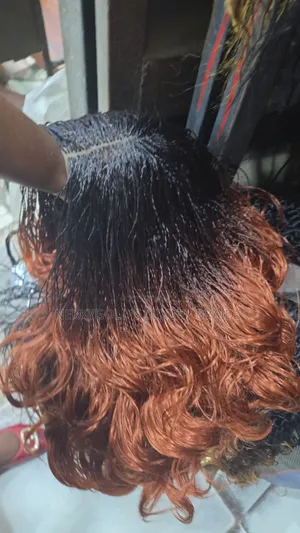 One Million Braids Made With French Curls