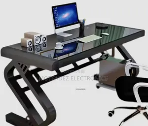 Heavy Duty Glass Modern Study Home Ofice Desktop/Computer/Gaming Table