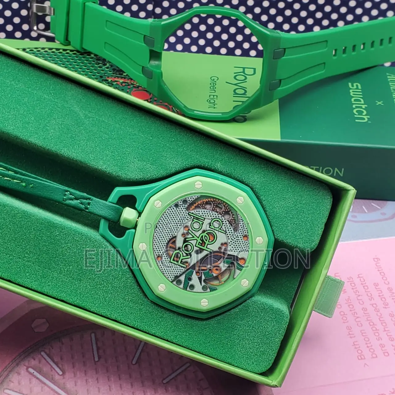 High Quality Automatic Audemars Piguet ×swatch Unisex Rubber Strap