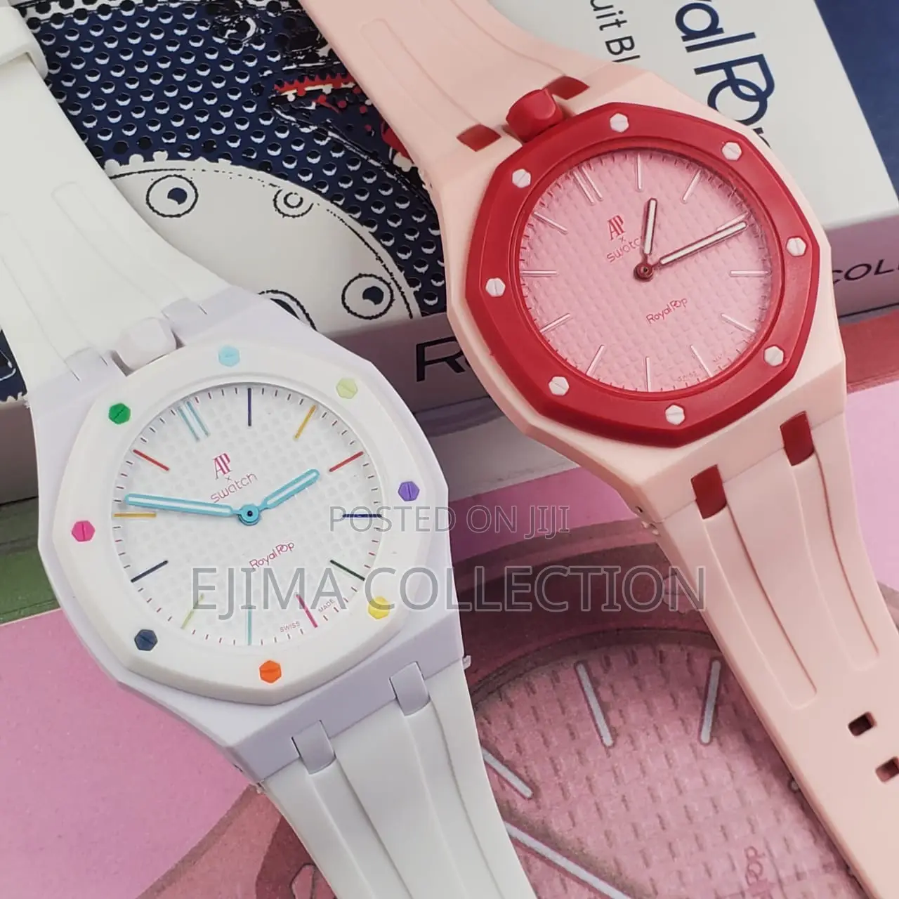 High Quality Automatic Audemars Piguet ×swatch Unisex Rubber Strap
