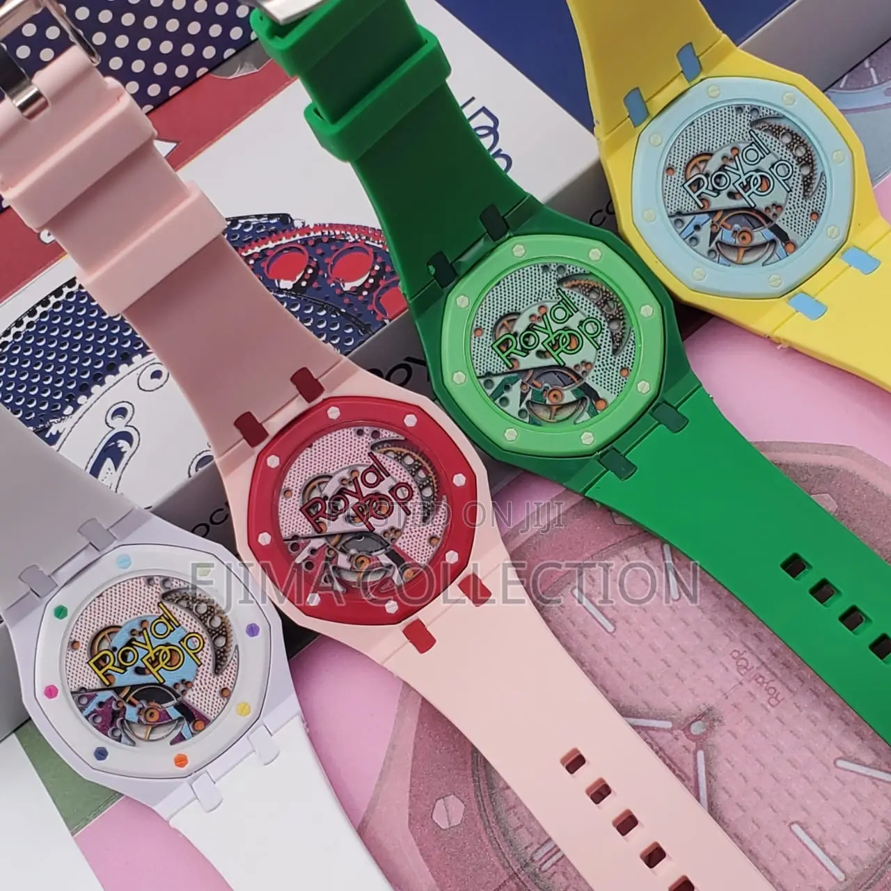 High Quality Automatic Audemars Piguet ×swatch Unisex Rubber Strap