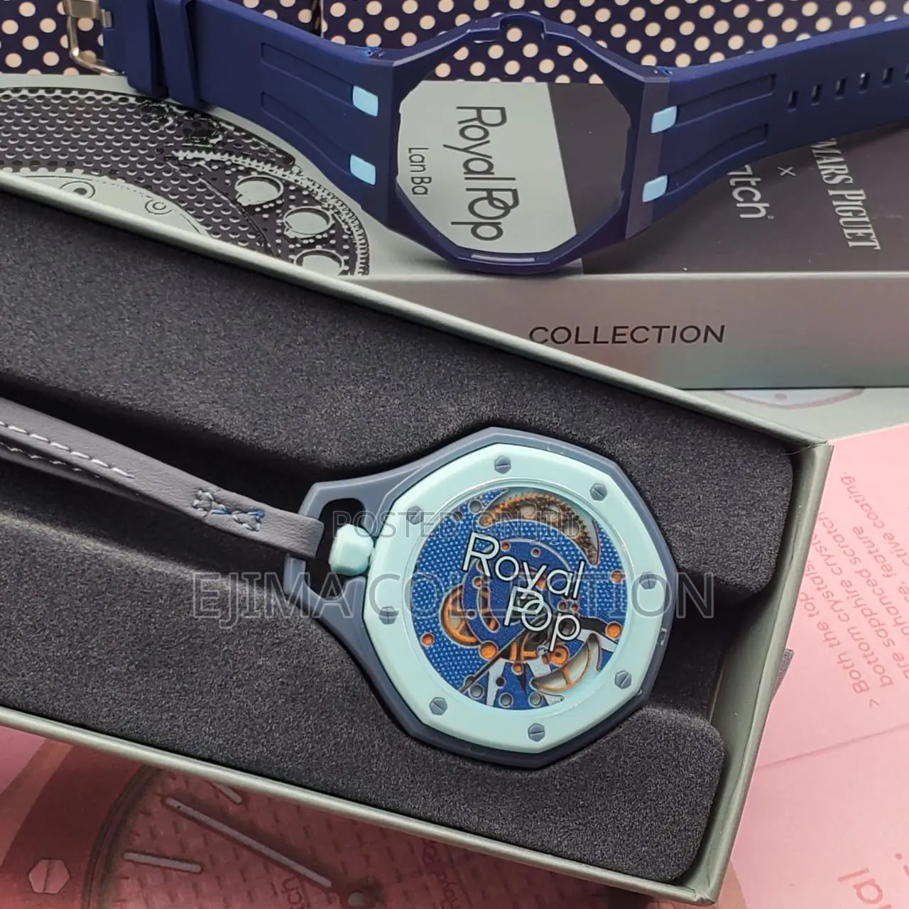High Quality Automatic Audemars Piguet ×swatch Unisex Rubber Strap