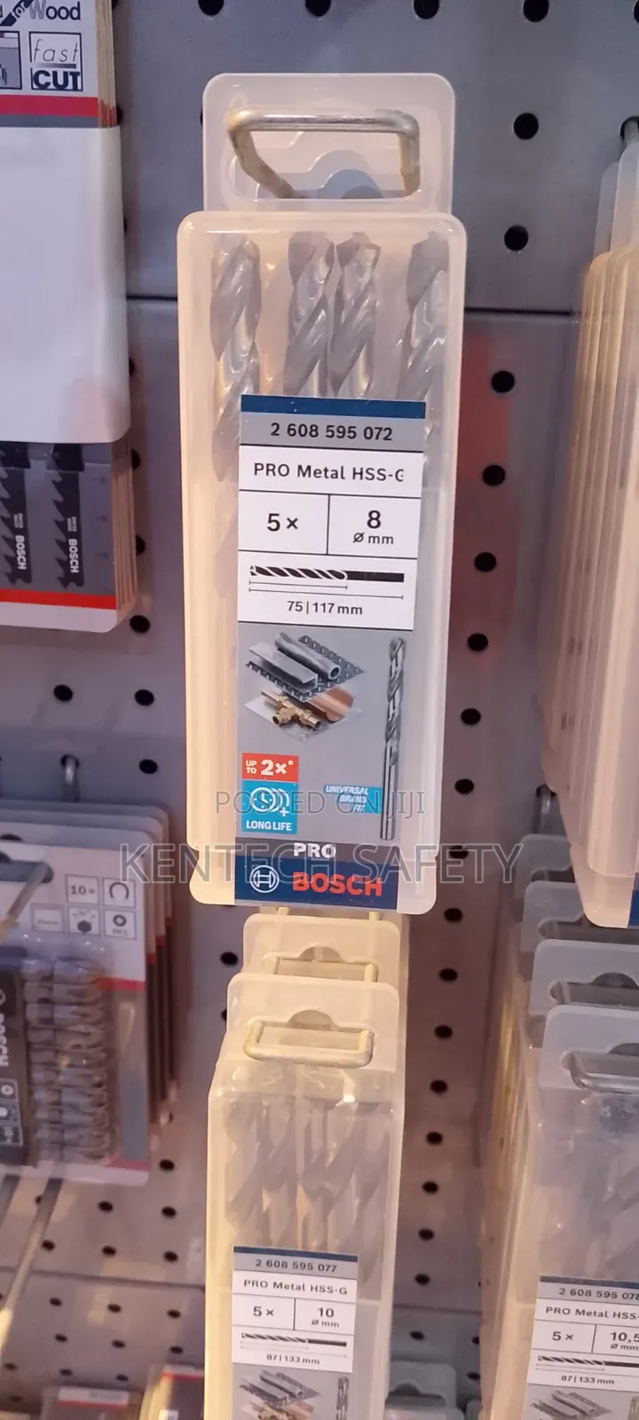 Iron Drill Bit 8mm 5pcs Bosch Original