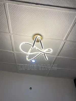 Modern LED Ceiling Chandelier – Excellent Condition