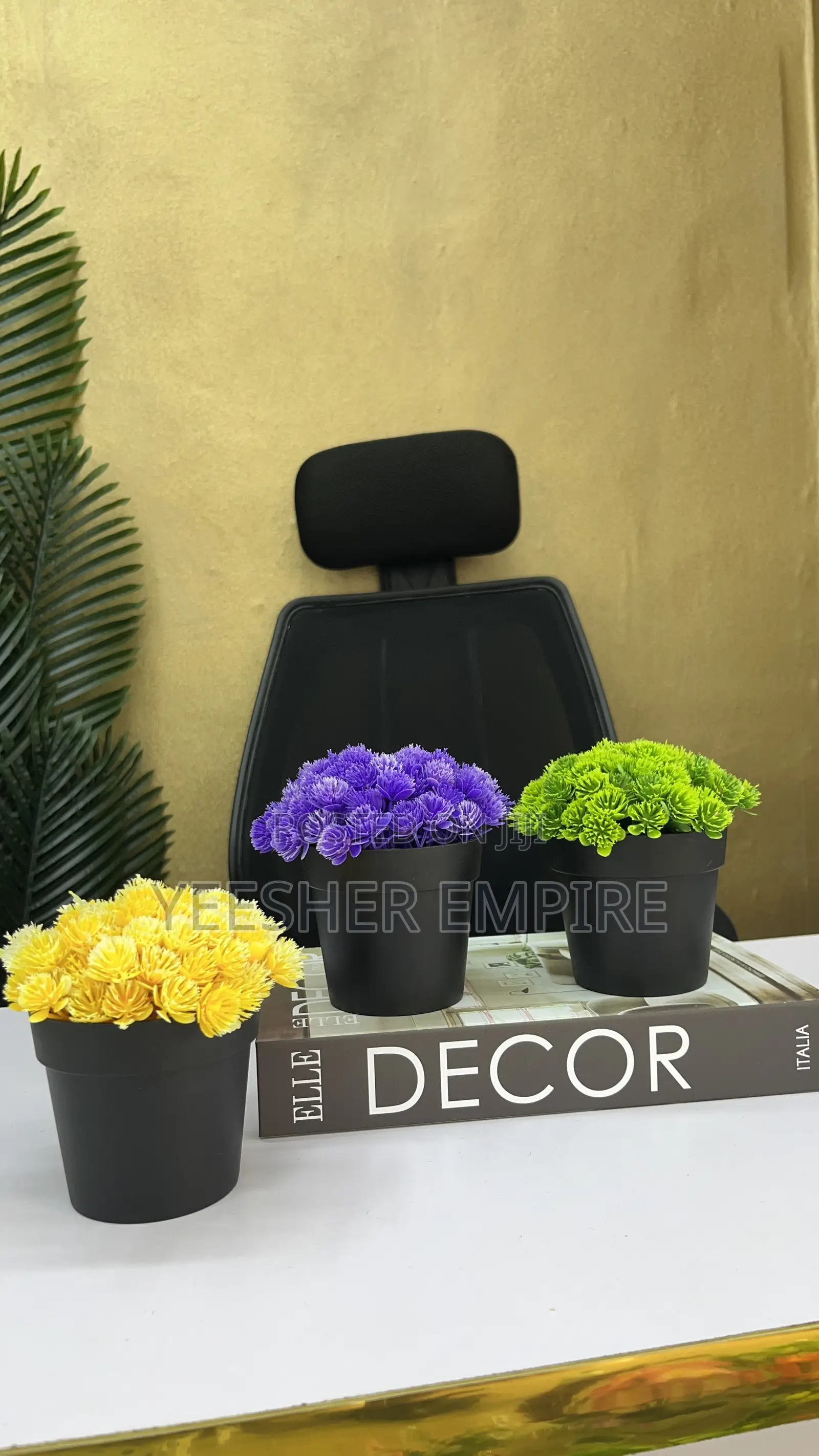 Moss Table Flower Decor