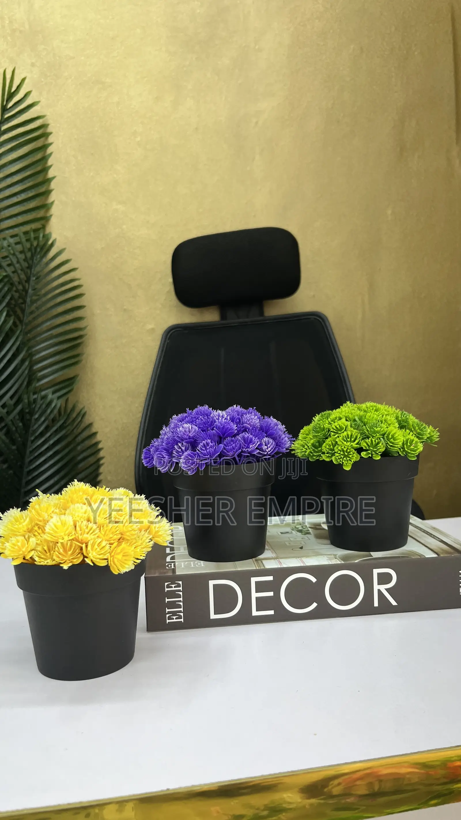 Moss Table Flower Decor